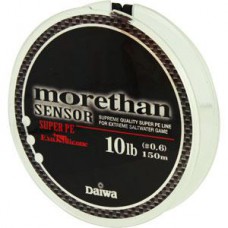 Плетеная леска DAIWA Morethan Sensor+SI # 1.2 (20 Lb) - 150м